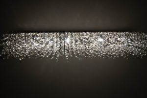 Photo crystal wall lamp