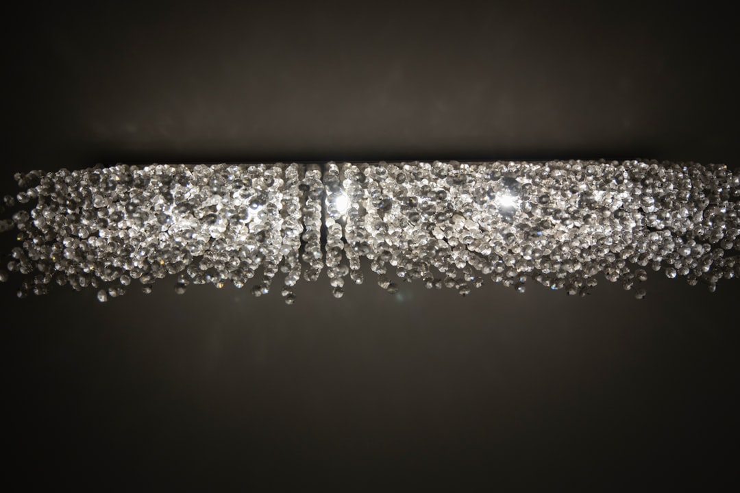 Photo crystal wall lamp