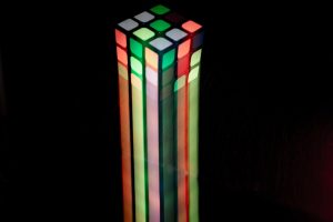 Photo crystal wall lamp