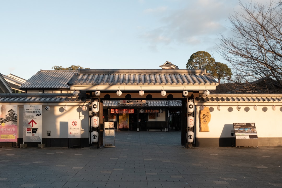 Photo Japanese temple lanterns