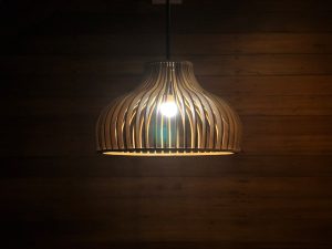 Photo Reclaimed Wood Pendant Lighting