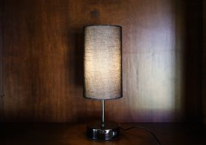 Photo bedside desk lamp