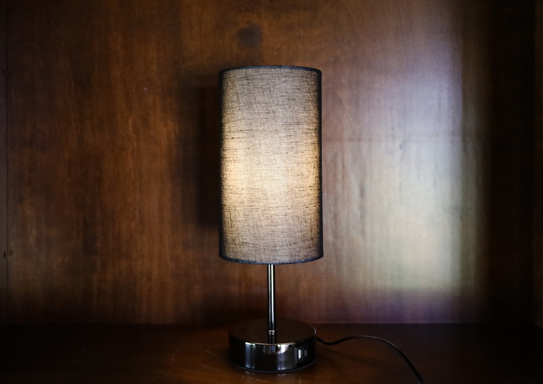 Photo bedside desk lamp