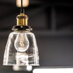 Photo acrylic pendant light