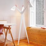 Photo Scandinavian floor lamp