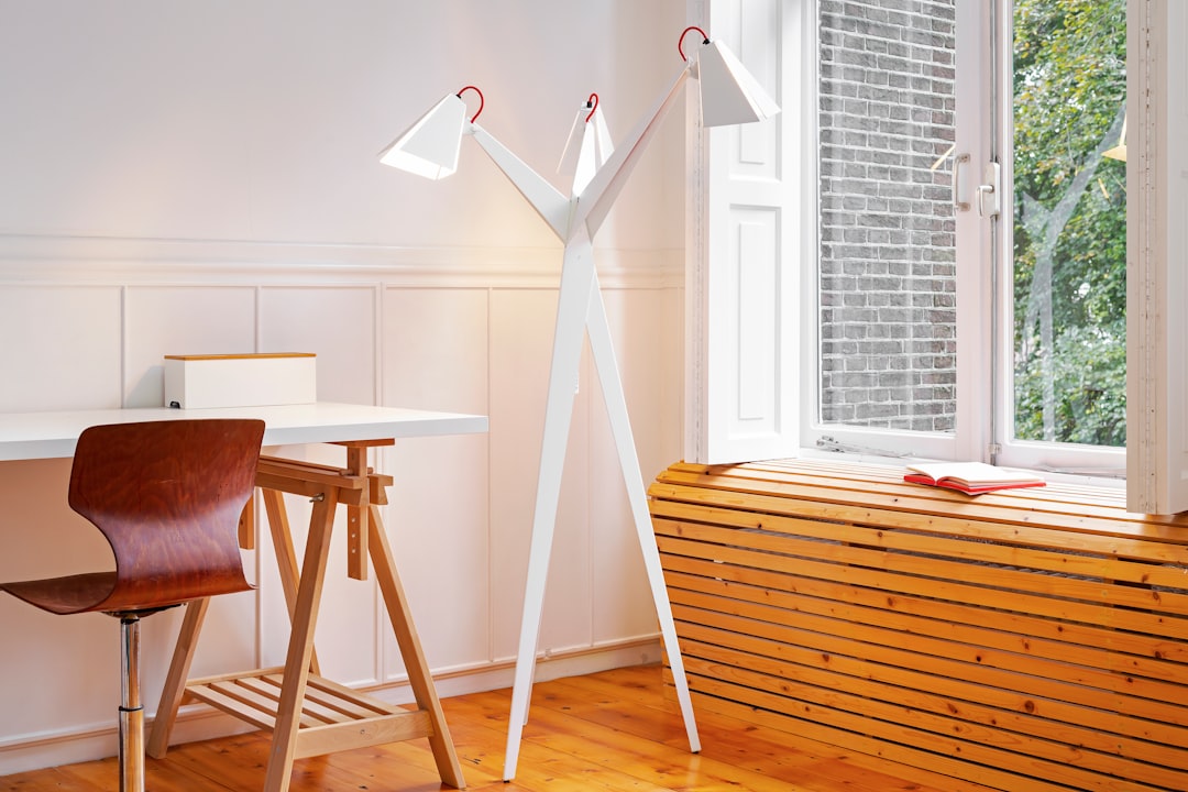 Photo Scandinavian floor lamp