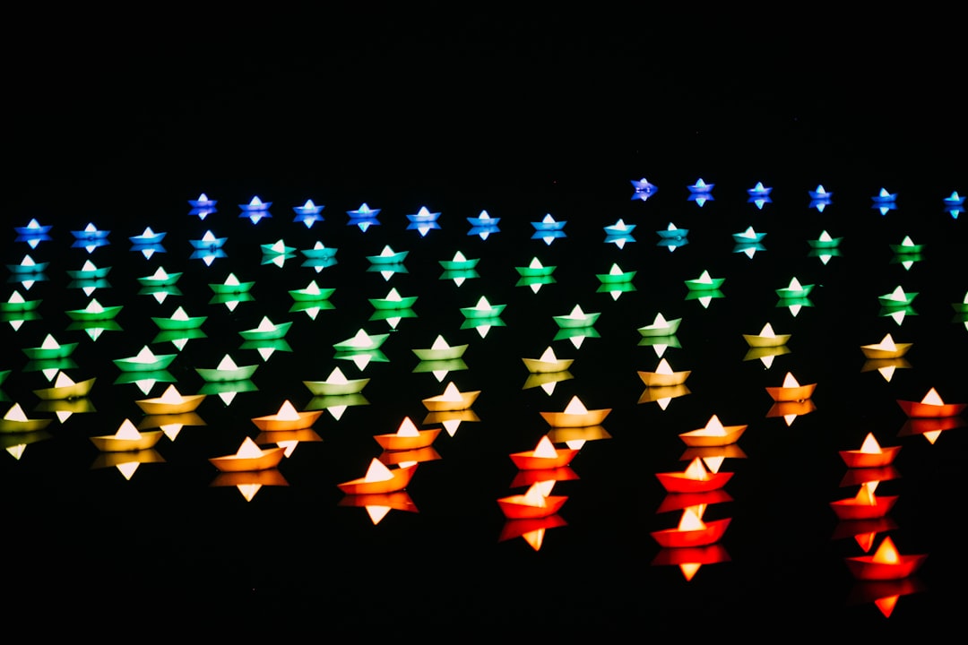 Photo paper lanterns